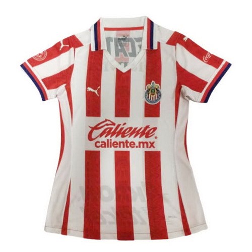 Trikot Guadalajara Heim Damen 2020-21 Rote Fussballtrikots Günstig